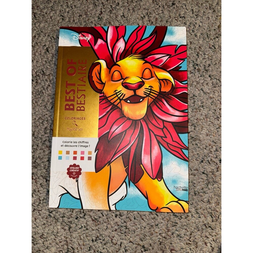 Disney Coloring book - Best of Bestiaire - NEW!